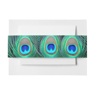 Bandeau De Faire-part Pacock