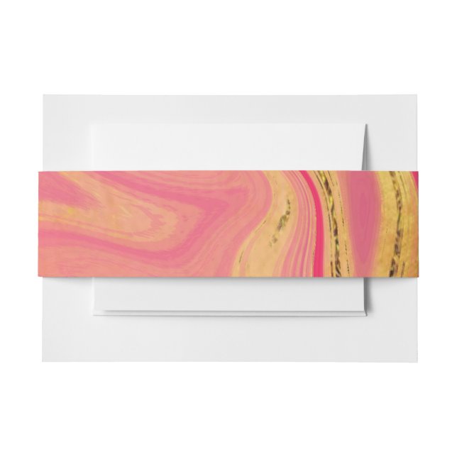 Bandeau De Faire-part pattern abstract marbled (Devant Example)