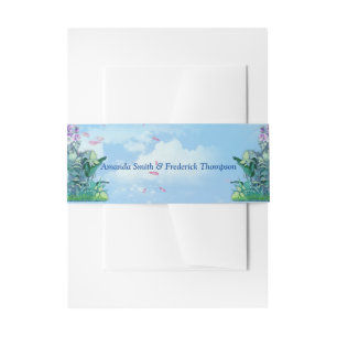 Bandeau De Faire-part Paysage tropical
