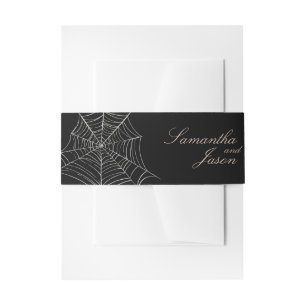 Bandeau De Faire-part Petit couple éffrayant