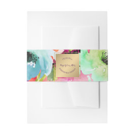 Bandeau De Faire-part PixDezines Floral/Aquarelle/Roses