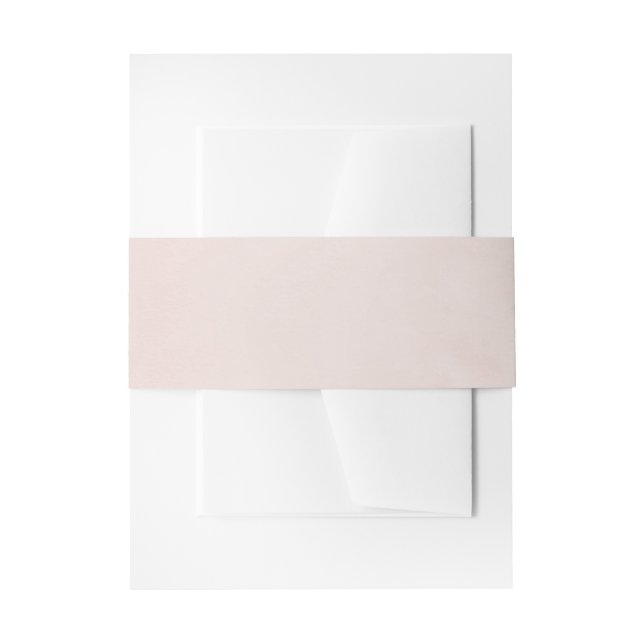 Bandeau De Faire-part Rose tendre (Devant example)