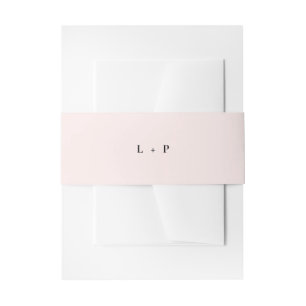 Bandeau De Faire-part Rougissent la bande florale rose de ventre de