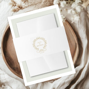 Bandeau De Faire-part Royal, Elegant, "Best Day-Ever" Mariage