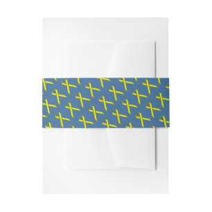 Bandeau De Faire-part Ruban standard jaune par Kenneth Yoncich