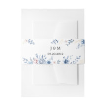 Rubans de ventre de carton d'invitation de mariage