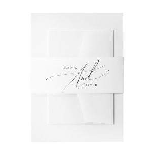 Bandeau De Faire-part Script minimaliste Whimsical