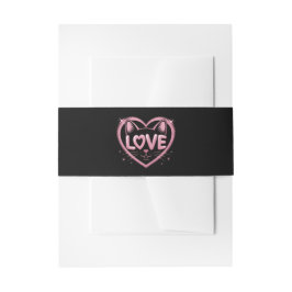 Bandeau De Faire-part Sparkling Cat Love