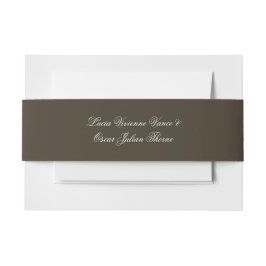 Bandeau De Faire-part Suite de mariage Sage Roccoco
