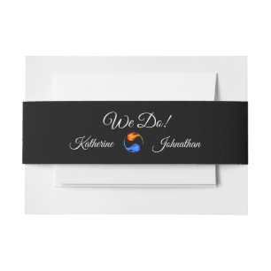 Bandeau De Faire-part Thème Mariage Twin Flame