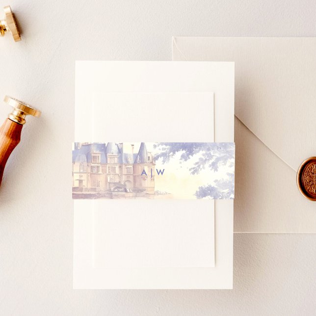 Bandeau De Faire-part Toile de jouy (Créateur téléchargé)