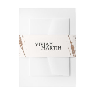 Bandeau De Faire-part Toujours et pour le Mariage éternité