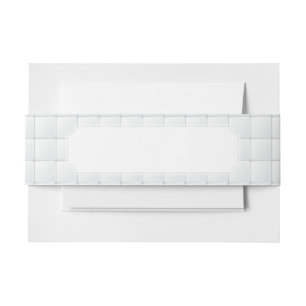 Bandeau De Faire-part Tuile blanche