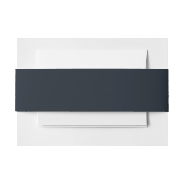 Bandeau De Faire-part une marine solide et profonde (Devant Example)