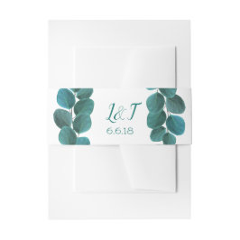 Bandeau De Faire-part Une verdure élégante | Eucalyptus Mariage Feuille