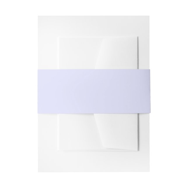 Bandeau De Faire-part Violet Pervenche Pastel (Devant example)