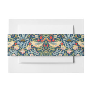 Bandeau De Faire-part William Morris Strawberry Thief