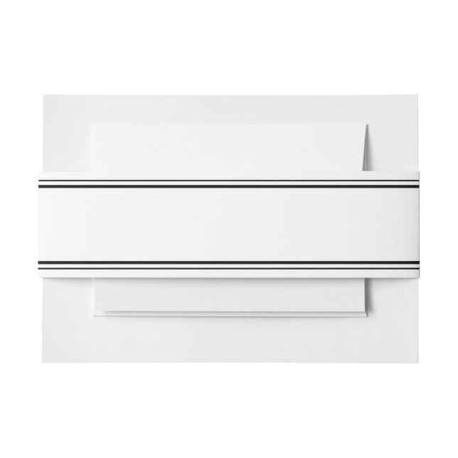 Bandeau d'invitation Simple Boarder (Devant Example)