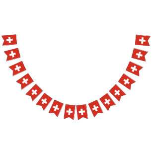 Bandeau publicitaire pour le drapeau suisse