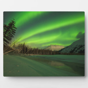 Banded Aurora Fotoplatte
