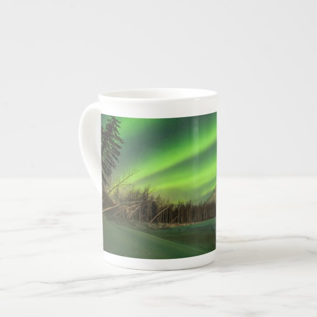 Banded Aurora Prozellantasse (Vorderseite Links)