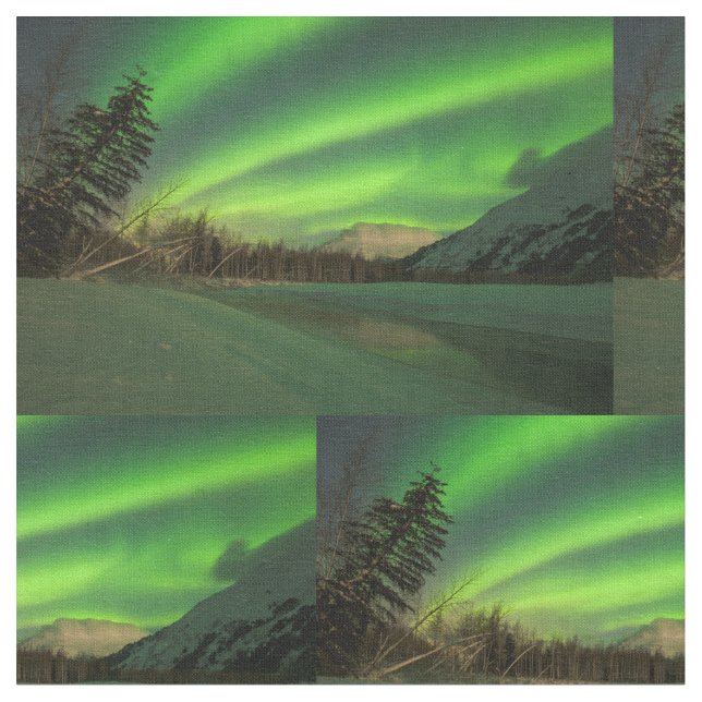 Banded Aurora Stoff (Nahaufnahme)