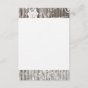 Banded Wood Shabby Spitzen Vielen Dank Flachkarten Dankeskarte