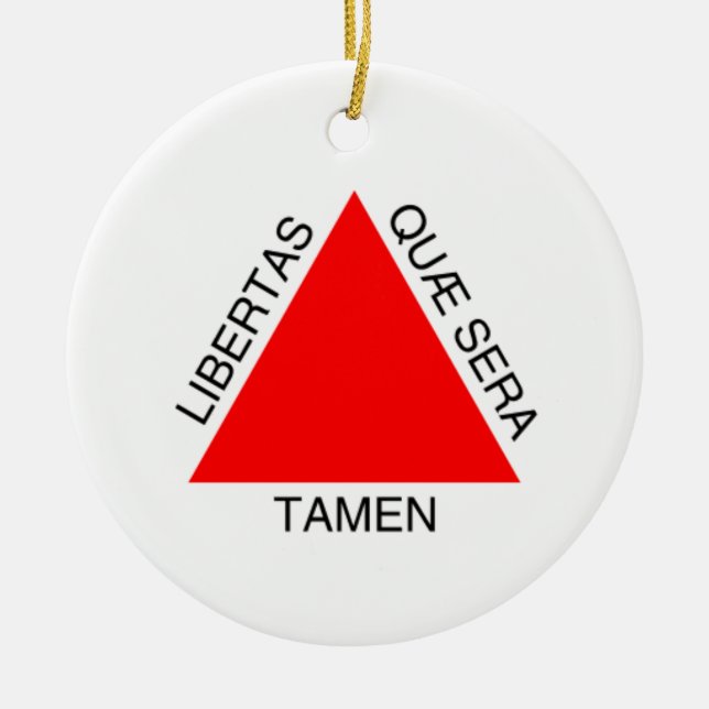 Bandeira de Minas Gerais, Brasilien Keramikornament (Vorne)