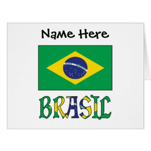 Bandeira do Brasil und Brasil Personalisiert