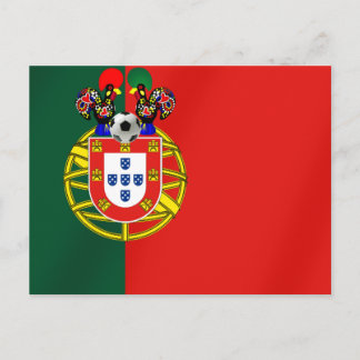 Bandeira Portuguesa Classica por Fás de Portugal Postkarte