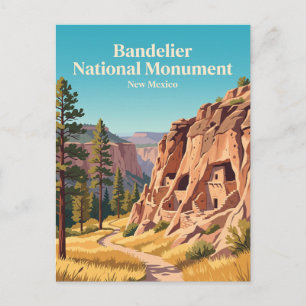 Bandelier National Monument New Mexico Postkarte