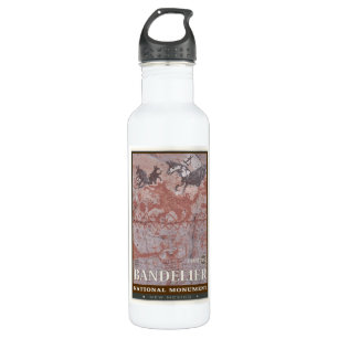 Bandelier nationales Monument 1 Edelstahlflasche