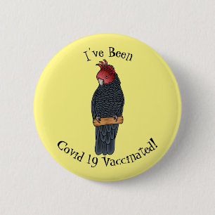 Bandenvogel-Cartoon Button