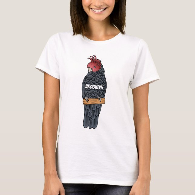 Bandenvogel-Cartoon T-Shirt (Vorderseite)