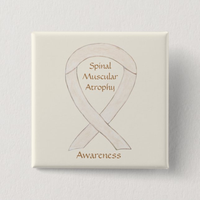 Bänder-Buttons für die Spinalmuskulatur Atrophie Button (Vorderseite)