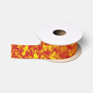 Bänder des Feuer-Bandes Satinband