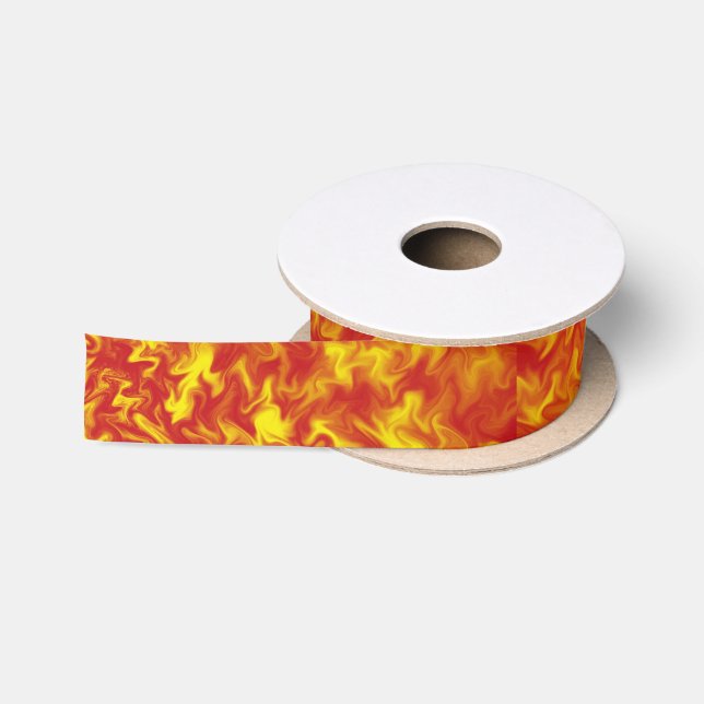 Bänder des Feuer-Bandes Satinband (Spule)