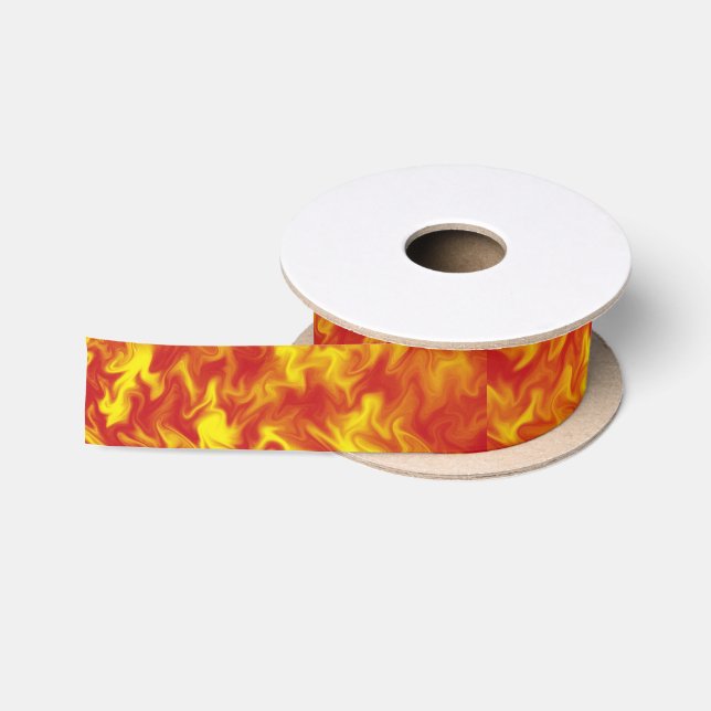 Bänder des Feuers Satinband (Spule)
