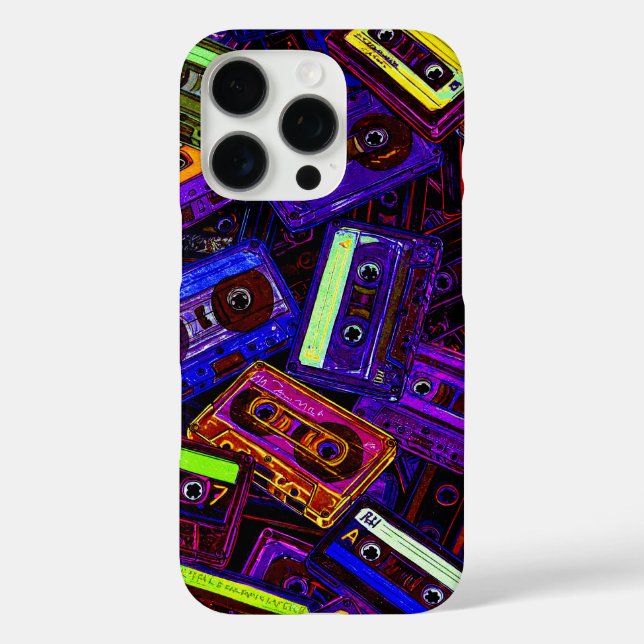Bänder iPhone 16 Pro Hülle (Rückseite)