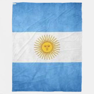 Bandera Argentina Fleecedecke