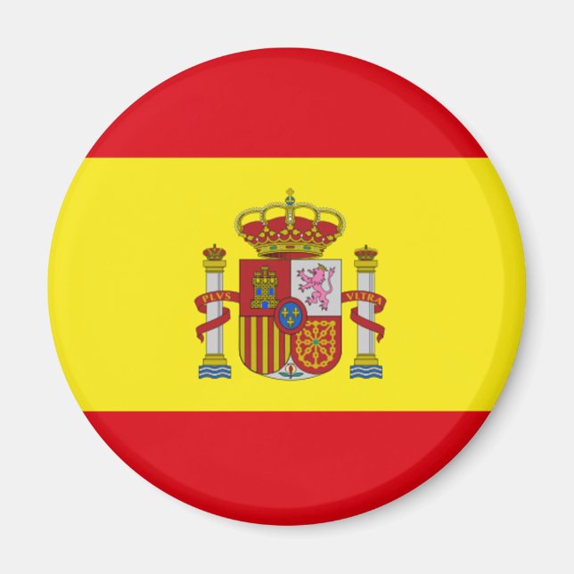 Bandera de España Magnet (Vorne)