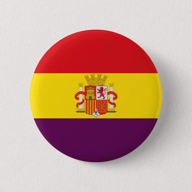 Bandera de la República Española Button (Vorderseite)