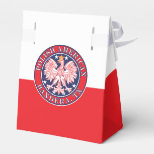 Bandera Texas Polnischer Adler Geschenkschachtel