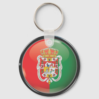 Bandera y escudo de Granada Schlüsselanhänger