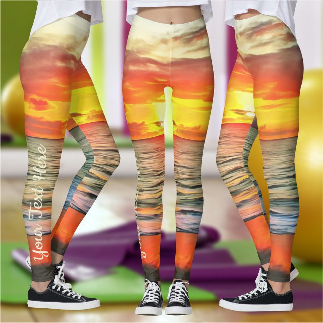 Banderas Bay Sunset 1738 Leggings (Von Creator hochgeladen)