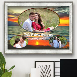 Banderas Bay Sunset Liebe 1738 Art Print Poster