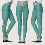 Banderas Bay Water Ripples 0026 Leggings<br><div class="desc">Malerei "Beach Dream 0026" Sammlung Personalisieren Sie auf der Produktseite oder klicken Sie auf den Button "Anpassen" für weitere Designoptionen. Das Design entstand aus meinem Gemälde "Beach Dream 0026", das einen Ausblick vom Dreams Resort in Puerto Vallarta, Jalisco, Mexiko einfängt. Matching Produkte sind in dieser Sammlung verfügbar.</div>
