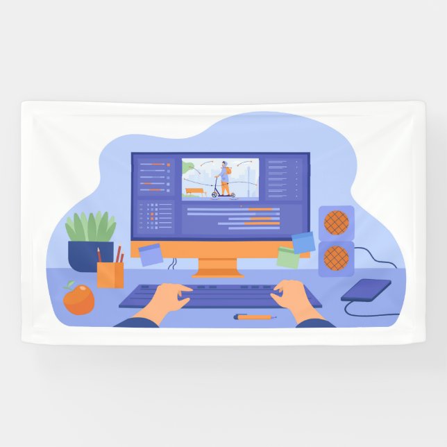 Banderole 90 x 150 cm (Horizontal)