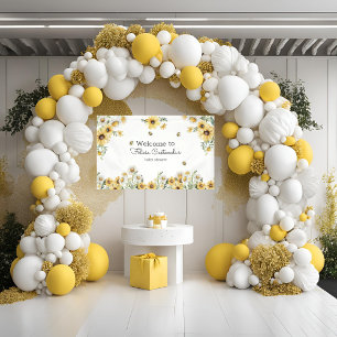 Banderole de bienvenue de Mama to Bee Bumblebee Ba