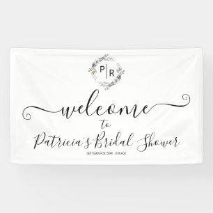 Banderole de bienvenue pour un signe de bienvenue 